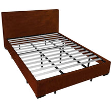 Load image into Gallery viewer, Queen size European Style Platform Bed Frame with Wooden Slats