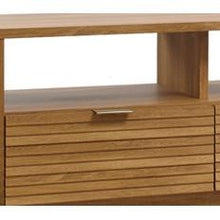 Load image into Gallery viewer, Modern Light Oak Finish TV Stand Entertainment Center - Fits up to 70-inch TV