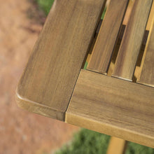 Load image into Gallery viewer, Outdoor Large Wood Folding Patio Dining Table 27.5 x 43.5 inch