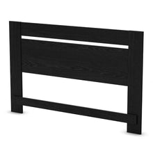 Load image into Gallery viewer, Full - Queen size Contemporary Headboard in Black Oak Finish