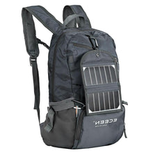 Load image into Gallery viewer, Grey 3.25 Watt Solar Battery Charger Backpack Charge Smart-phones Tablets and More