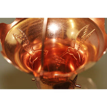 Load image into Gallery viewer, Pure Solid Copper Flower Funnel Design 8-Foot Rain Chain