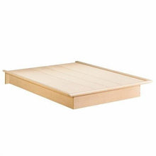 Load image into Gallery viewer, Queen Size Platform Bed Frame in Natural Maple Finish