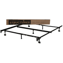Load image into Gallery viewer, Heavy Duty Adjustable Metal Bed Frame Fits Twin Full and Queen