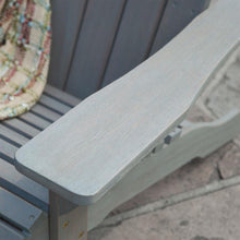 Load image into Gallery viewer, Weather Resistant Eco-Friendly Eucalyptus Wood Adirondack Chair in Driftwood Color