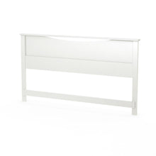 Load image into Gallery viewer, King size Contemporary Headboard in White Wood Finish