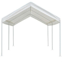 Load image into Gallery viewer, Heavy Duty Outdoor 10 x 20 Ft Gazebo Carport with White Canopy