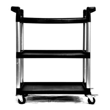 Load image into Gallery viewer, 3-Tier Printer Stand Utility Cart with Locking Casters