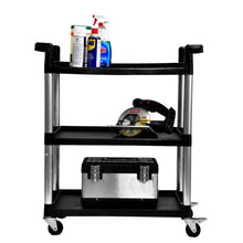 Load image into Gallery viewer, 3-Tier Printer Stand Utility Cart with Locking Casters