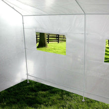 Load image into Gallery viewer, Outdoor 9 x 10 Ft Greenhouse Kit with Heavy Duty Steel Frame and PE Cover