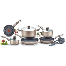 Load image into Gallery viewer, 12-Piece Nonstick Dishwasher &amp; Oven Safe Cookware Set  in Bronze