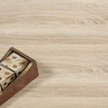 Load image into Gallery viewer, Modern Mid Century Style End Table Nightstand in White &amp; Oak Finish