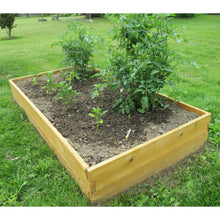 Load image into Gallery viewer, Western Red Cedar Wood 3-Ft x 6-Ft Raised Garden Bed Planter Kit - Made in USA