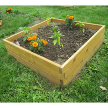 Load image into Gallery viewer, Cedar Wood 3-Ft x 3-Ft x 11-inch Raised Garden Bed Kit - Made in USA