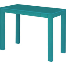 Load image into Gallery viewer, Teal Green Home Office Laptop Desk Writing Table with Drawer