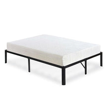 Load image into Gallery viewer, King size Heavy Duty Metal Platform Bed Frame with Round Corners in Black