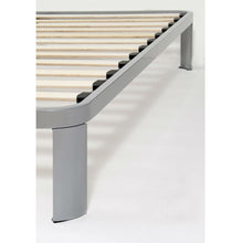 Load image into Gallery viewer, Twin size Luna Metal Platform Bed Frame with Wood Slats