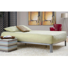 Load image into Gallery viewer, Twin size Luna Metal Platform Bed Frame with Wood Slats