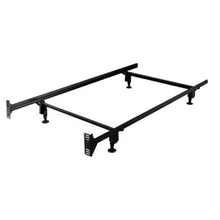 Load image into Gallery viewer, Twin size Sturdy Metal Bed Frame with Headboard Brackets