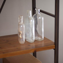 Load image into Gallery viewer, 5-Shelf Bookcase with Fir Wood Shelves 68-inch Tall in Rustic Bronze