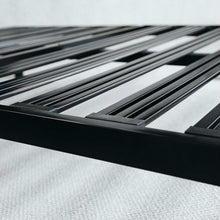 Load image into Gallery viewer, Twin size Sturdy Black Metal Platform Bed Frame with Wide Steel Slats