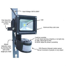 Load image into Gallery viewer, Outdoor LED Floodlight Security Light with Motion Sensor 40-Ft Detection Range