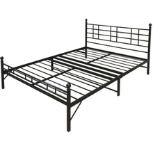 Load image into Gallery viewer, Twin XL Steel Metal Platform Bed Frame with Headboard &amp; Footboard