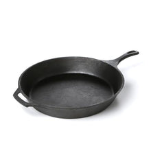 Load image into Gallery viewer, Pre-Seasoned Cast Iron 15-inch Round Skillet