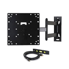 Load image into Gallery viewer, TV Wall Mount Swivel Articulating Arm for 23-37in TVs or Monitors