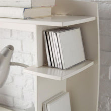 Load image into Gallery viewer, White Home Office Computer - Writing Desk with Hutch