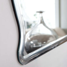 Load image into Gallery viewer, Rectangular Arch Top Wavy Modern Frameless Wall Mirror