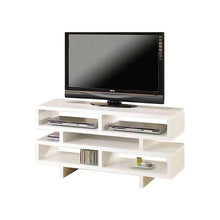 Load image into Gallery viewer, Modern Style Living Room TV Stand in White Wood Finish