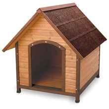 Load image into Gallery viewer, Medium 30-inch Solid Wood Dog House with Waterproof Shingle Roof