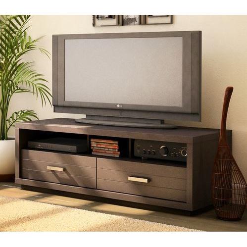 42-inch Eco-Friendly TV Stand in Chocolate Finish