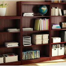 Load image into Gallery viewer, Four Shelf Eco-Friendly Bookcase in Royal Cherry Finish