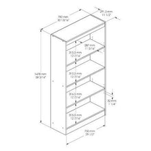 Load image into Gallery viewer, Four Shelf Eco-Friendly Bookcase in Royal Cherry Finish