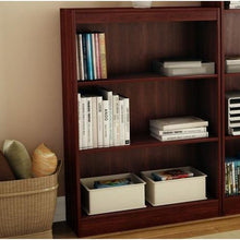 Load image into Gallery viewer, 3-Shelf Bookcase in Royal Cherry - Made from CARB Compliant Particle Board