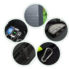 Load image into Gallery viewer, 20 Watt Folding Solar Panel Portable Batter Charger For iPhone Tablets and Smartphones