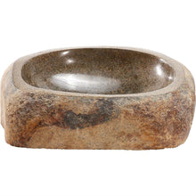 Load image into Gallery viewer, Handmade Unique Granite Stone Sink in Natural Tan Brown Beige Color