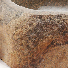 Load image into Gallery viewer, Handmade Unique Granite Stone Sink in Natural Tan Brown Beige Color