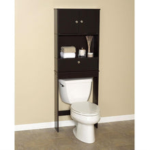 Load image into Gallery viewer, Over the Toilet Bathroom Space Saver Cabinet in Espresso